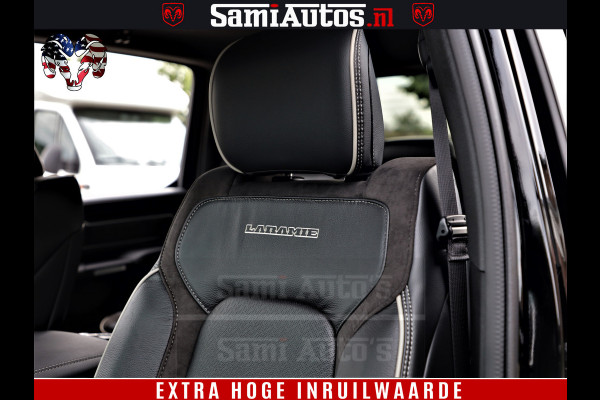 Dodge Ram 1500 Laramie Sport | HEMI 5.7 V8 4x4 | LPG | Grootscherm 12" | LARAMIE PERFORMANCE | ZWART | CREWCAB 5'7 | GRIJSKENTEKEN | DUBBELE CABINE | 5 Persoons | VOORRAAD NR 2528-641276