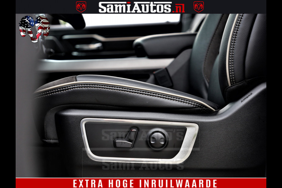 Dodge Ram 1500 Laramie Sport | HEMI 5.7 V8 4x4 | LPG | Grootscherm 12" | LARAMIE PERFORMANCE | ZWART | CREWCAB 5'7 | GRIJSKENTEKEN | DUBBELE CABINE | 5 Persoons | VOORRAAD NR 2528-641276