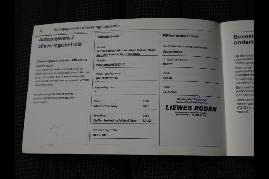 Opel Combo Life 1.2 TURBO 5-PERS. + PANORAMA | TREKHAAK | CAMERA | 1e EIGENAAR | APPLE CARPLAY | NAVIGATIE