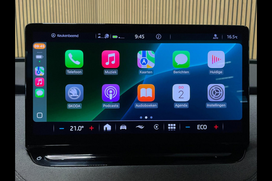 Škoda ENYAQ iV 60|APPLE CARPLAY|ANDROID AUTO|NAVIGATIE|CLIMATE, CRUISE CONTROL|NL-AUTO|NAP|INCL. BTW|