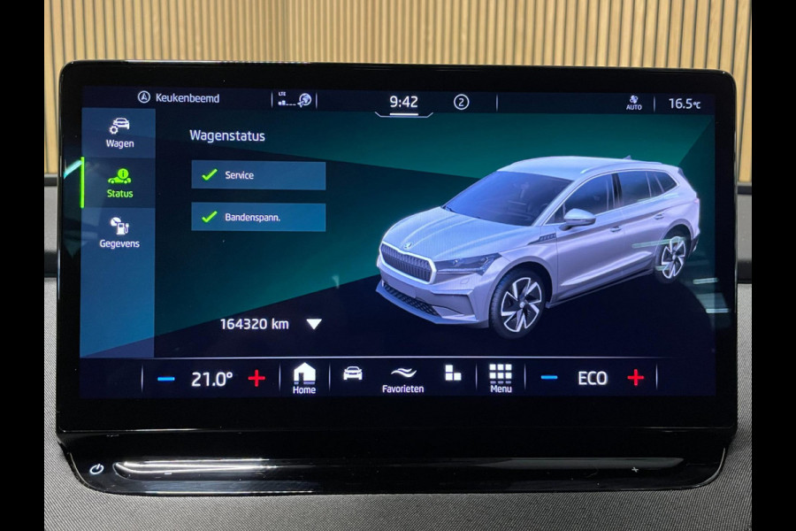 Škoda ENYAQ iV 60|APPLE CARPLAY|ANDROID AUTO|NAVIGATIE|CLIMATE, CRUISE CONTROL|NL-AUTO|NAP|INCL. BTW|