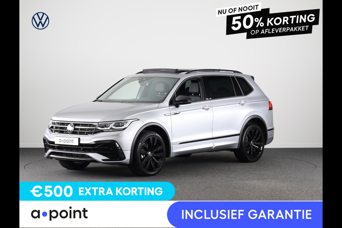 Volkswagen Tiguan Allspace 1.5 TSI R-Line Business 7p. 150 pk DSG | Verlengde garantie | Navigatie | Panoramadak | Adaptieve cruise control | Stoelverwarming | Matrix LED koplampen |