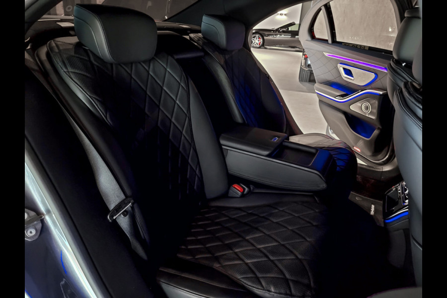 Mercedes-Benz S-Klasse 400d 4-M AMG Achterassturing|Ruitleder|Burmester|Rij-assistentie|Keyless|Night|21" Aut9