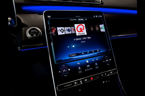 Mercedes-Benz S-Klasse 400d 4-M AMG Achterassturing|Ruitleder|Burmester|Rij-assistentie|Keyless|Night|21" Aut9