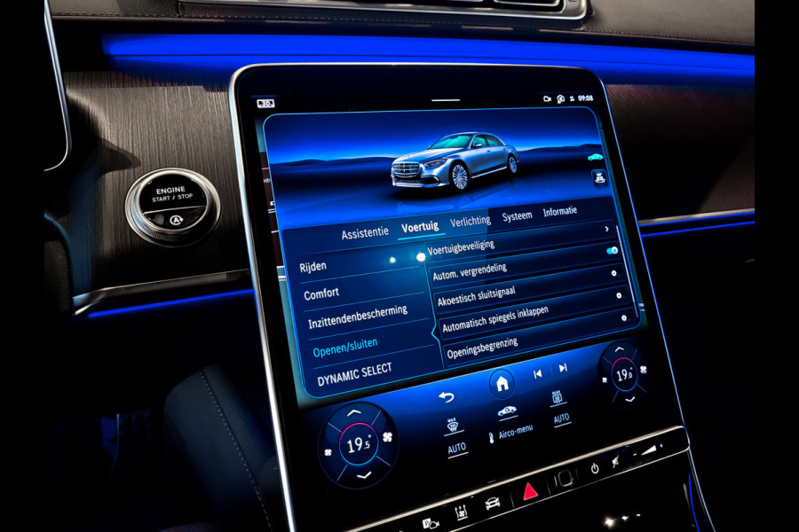 Mercedes-Benz S-Klasse 400d 4-M AMG Achterassturing|Ruitleder|Burmester|Rij-assistentie|Keyless|Night|21" Aut9
