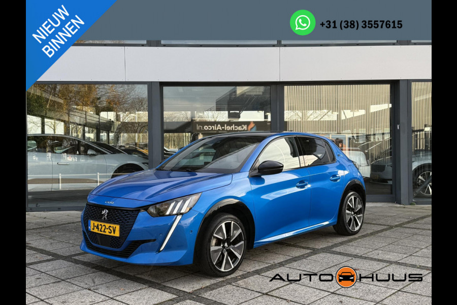 Peugeot e-208 EV GT 350 50 kWh | Panorama | Camera | Stoelverwarming |