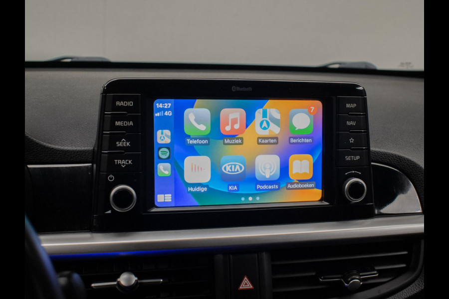 Kia Picanto 1.0 CVVT ComfortPlusLine Navigator Sport (APPLE CARPLAY,NAVI,CAMERA,DAB,ELEKTRISCH PAKKET,SPORTSTOELEN, LM VELGEN)