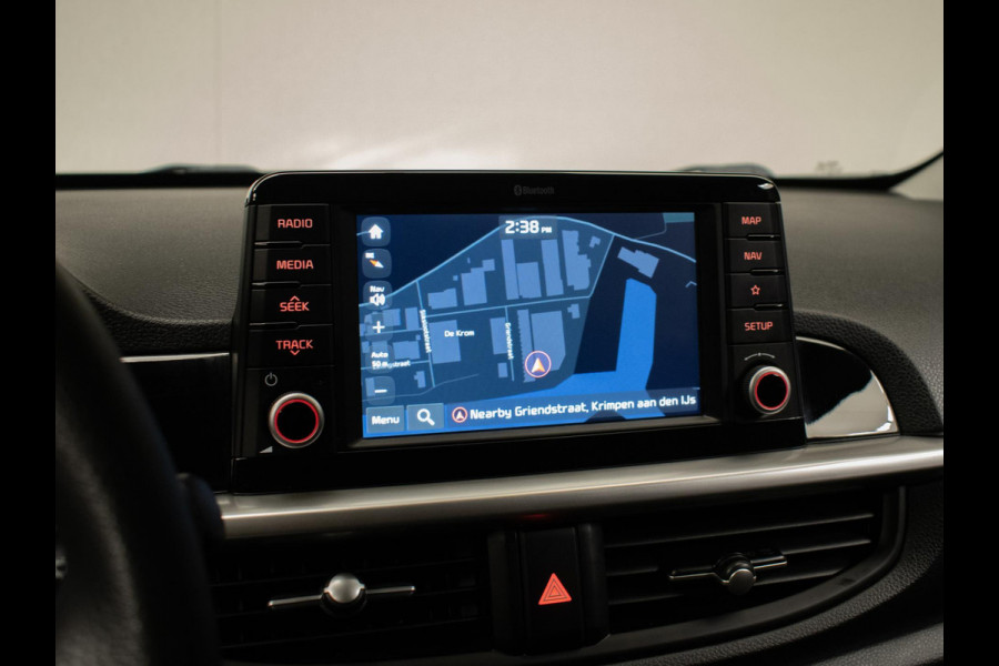 Kia Picanto 1.0 CVVT ComfortPlusLine Navigator Sport (APPLE CARPLAY,NAVI,CAMERA,DAB,ELEKTRISCH PAKKET,SPORTSTOELEN, LM VELGEN)