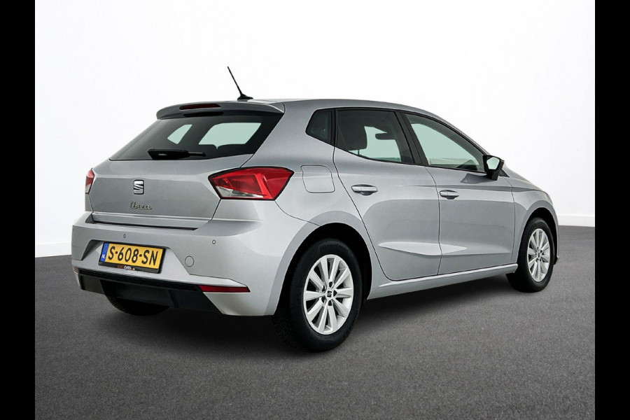 Seat Ibiza 1.0 EcoTSI Style Business Connect | Navigatie | Apple Carplay/Android Auto | Parkeersensoren | Cruise Control | Stoelverwarming | Virtual Cockpit | Lichtmetalen velgen | Climate Control