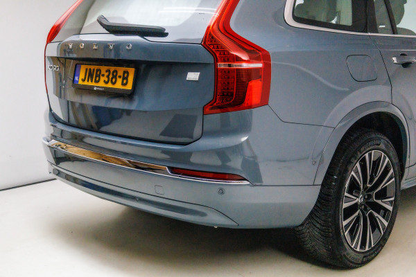 Volvo XC90 2.0 T8 Recharge AWD Ultimate Bright 456 PK Long range | 7 persoons! | Pano | Leer | Headup | All-season Harman Kardon, Stoel-, stuur- & achterbankverw, Elec. voorstoelen met geheugen, Pilot assist, 360 Camera