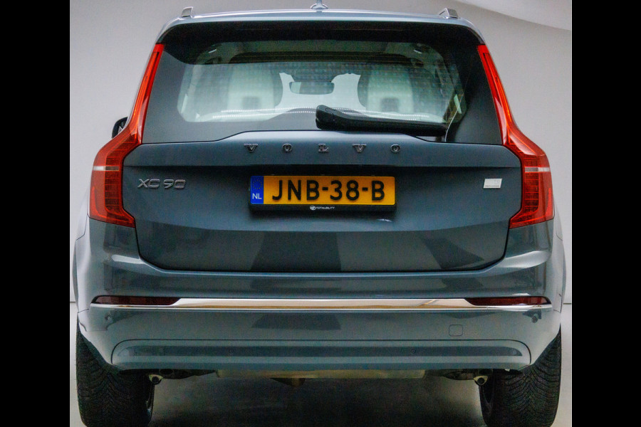 Volvo XC90 2.0 T8 Recharge AWD Ultimate Bright 456 PK Long range | 7 persoons! | Pano | Leer | Headup | All-season Harman Kardon, Stoel-, stuur- & achterbankverw, Elec. voorstoelen met geheugen, Pilot assist, 360 Camera