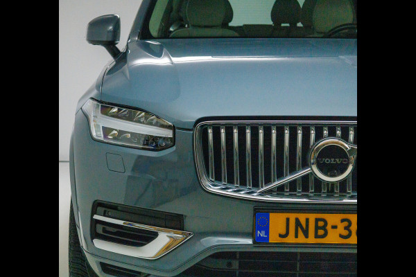 Volvo XC90 2.0 T8 Recharge AWD Ultimate Bright 456 PK Long range | 7 persoons! | Pano | Leer | Headup | All-season Harman Kardon, Stoel-, stuur- & achterbankverw, Elec. voorstoelen met geheugen, Pilot assist, 360 Camera