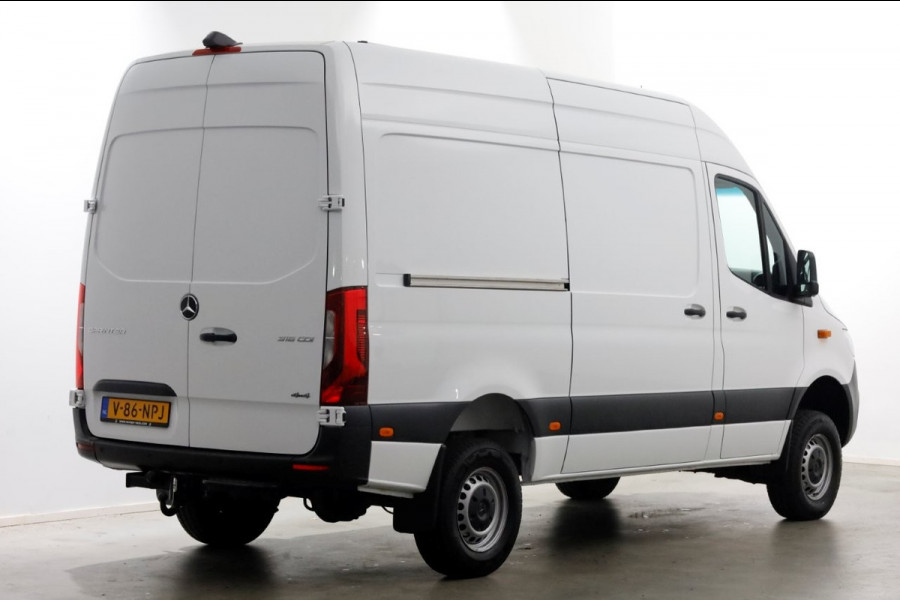 Mercedes-Benz Sprinter 316 CDI 163pk E6 L2H2 4x4 ZG1 360° Camera/Standkachel 12-2019