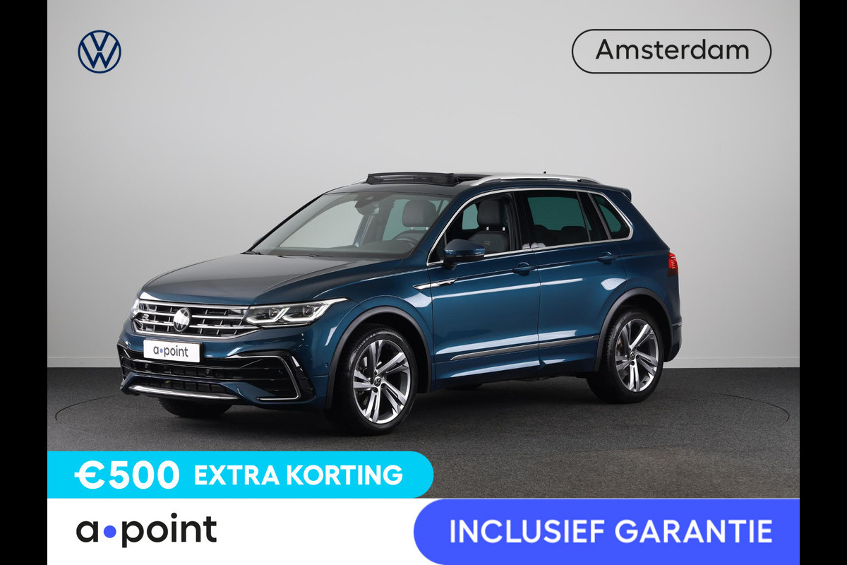 Volkswagen Tiguan 1.5 TSI R-Line Business 150PK | Automaat (DSG) | Panoramadak | Wegklapbare trekhaak | Camera | Stoelverwarming