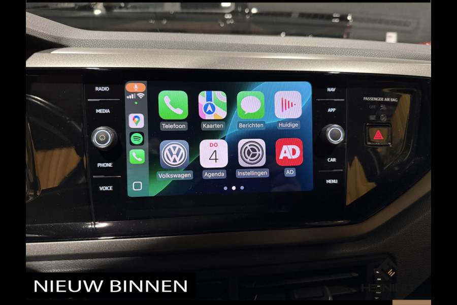Volkswagen Polo 1.0 TSI Comfortline 96 PK. Adaptive-cruise. NAVI. Apple-carplay. Met NAP