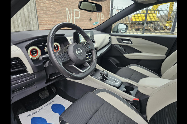 Nissan QASHQAI 1.3 MHEV Xtronic N-Connecta Led, Pano, Deels leder