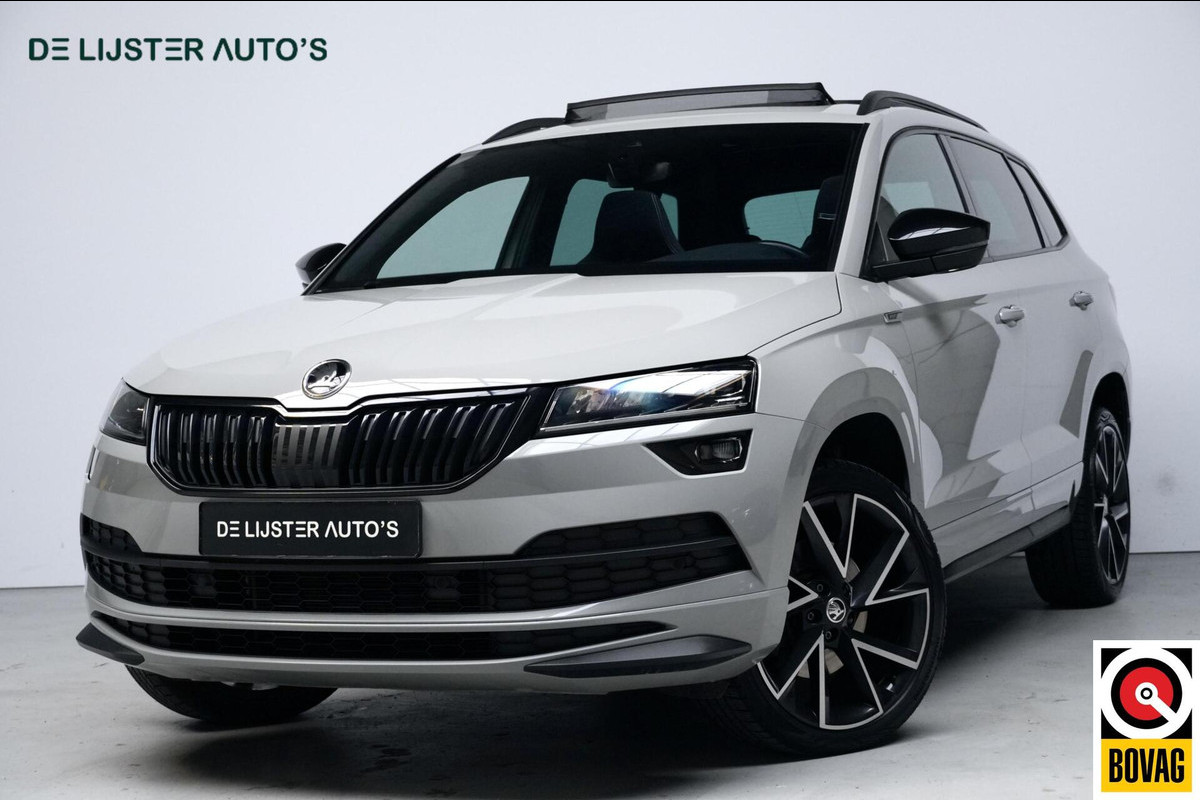 Škoda Karoq 1.5 TSI ACT Sportline Automaat | Pano-dak | CarPlay | Virtual | Acc | Stoelverwarming V+A | Led | Pdc | Keyless |