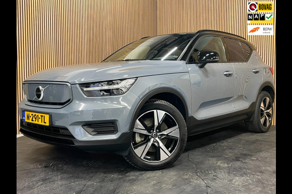 Volvo XC40 Recharge Core|BLACK-GREY|ACC|CAMERA|APPLE CARPLAY/ANDROID AUTO|STOEL+STUURVERW|ELEK.KLEP|NL-AUTO|NAP|INCL.BTW|1e EIG|