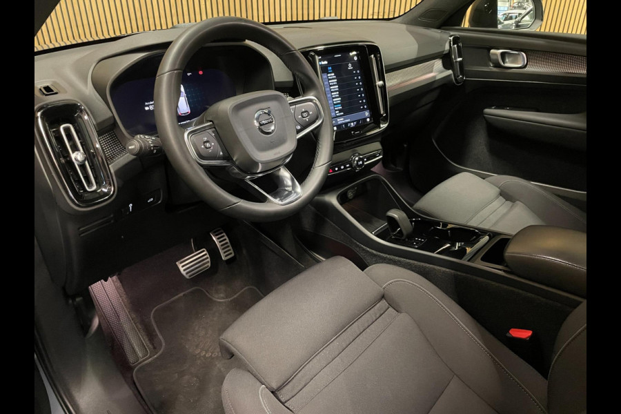 Volvo XC40 Recharge Core|BLACK-GREY|ACC|CAMERA|APPLE CARPLAY/ANDROID AUTO|STOEL+STUURVERW|ELEK.KLEP|NL-AUTO|NAP|INCL.BTW|1e EIG|
