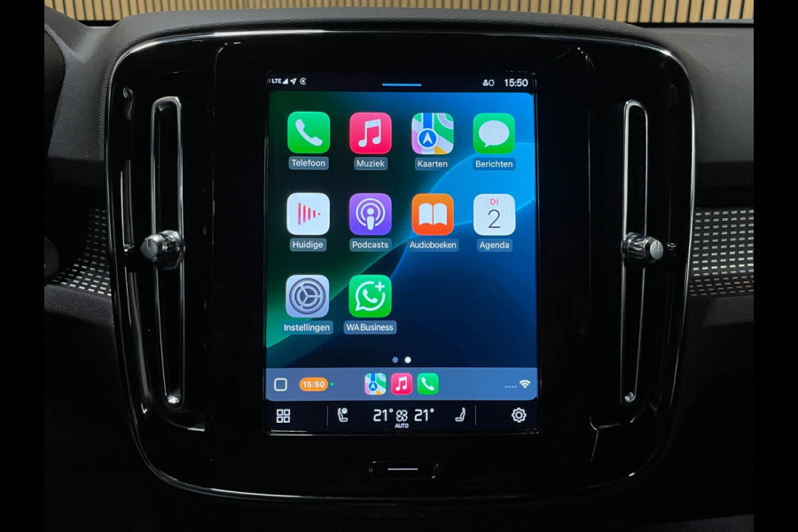 Volvo XC40 Recharge Core|BLACK-GREY|ACC|CAMERA|APPLE CARPLAY/ANDROID AUTO|STOEL+STUURVERW|ELEK.KLEP|NL-AUTO|NAP|INCL.BTW|1e EIG|