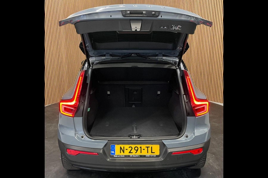 Volvo XC40 Recharge Core|BLACK-GREY|ACC|CAMERA|APPLE CARPLAY/ANDROID AUTO|STOEL+STUURVERW|ELEK.KLEP|NL-AUTO|NAP|INCL.BTW|1e EIG|