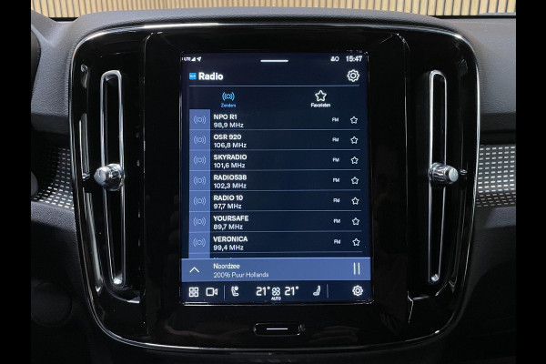 Volvo XC40 Recharge Core|BLACK-GREY|ACC|CAMERA|APPLE CARPLAY/ANDROID AUTO|STOEL+STUURVERW|ELEK.KLEP|NL-AUTO|NAP|INCL.BTW|1e EIG|