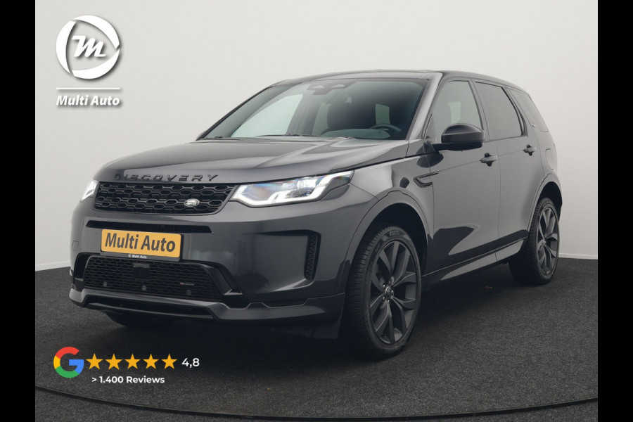 Land Rover Discovery Sport P300e Dynamic SE Plug In Hybrid 300pk Dealer O.H. PHEV | Adaptive Cruise | Meridian Sound | Camera | Lederen Sportstoelen Memory & Verwarmd | Apple Carplay | Keyless | Blis | Stuur Verwarmd | Navigatie | DAB | 20"L.M |