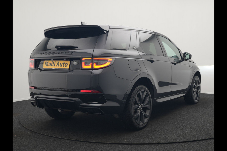 Land Rover Discovery Sport P300e Dynamic SE Plug In Hybrid 300pk Dealer O.H. PHEV | Adaptive Cruise | Meridian Sound | Camera | Lederen Sportstoelen Memory & Verwarmd | Apple Carplay | Keyless | Blis | Stuur Verwarmd | Navigatie | DAB | 20"L.M |