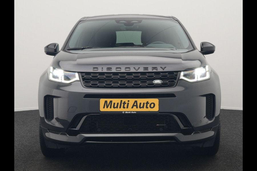 Land Rover Discovery Sport P300e Dynamic SE Plug In Hybrid 300pk Dealer O.H. PHEV | Adaptive Cruise | Meridian Sound | Camera | Lederen Sportstoelen Memory & Verwarmd | Apple Carplay | Keyless | Blis | Stuur Verwarmd | Navigatie | DAB | 20"L.M |