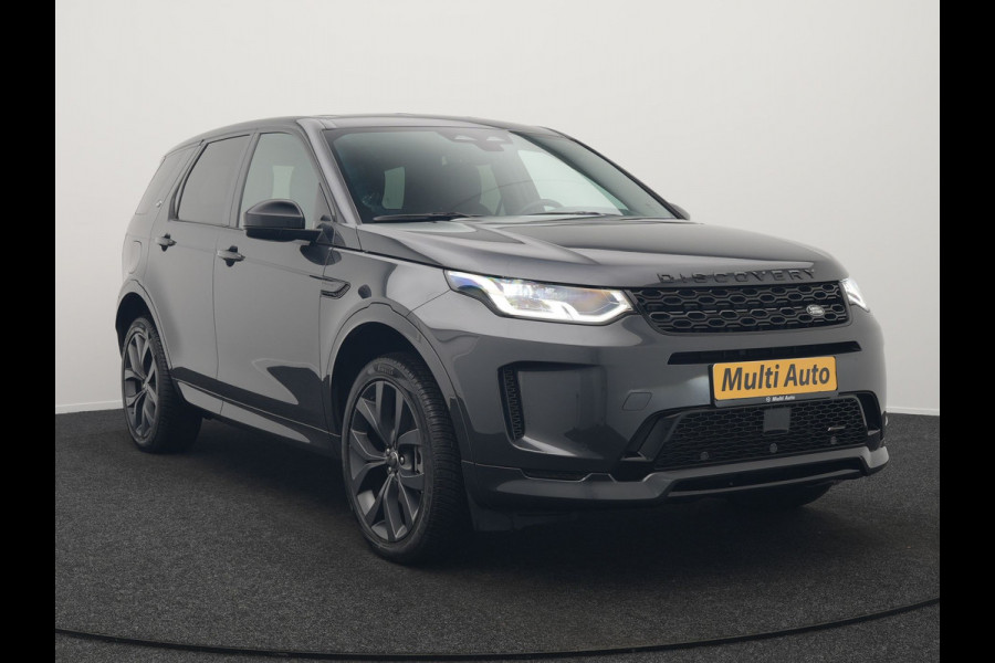 Land Rover Discovery Sport P300e Dynamic SE Plug In Hybrid 300pk Dealer O.H. PHEV | Adaptive Cruise | Meridian Sound | Camera | Lederen Sportstoelen Memory & Verwarmd | Apple Carplay | Keyless | Blis | Stuur Verwarmd | Navigatie | DAB | 20"L.M |