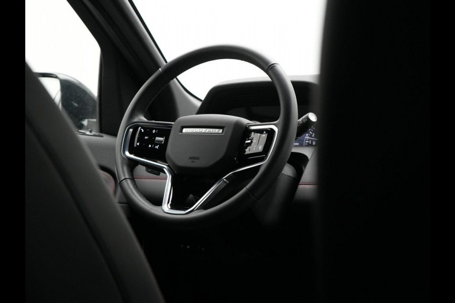 Land Rover Discovery Sport P300e Dynamic SE Plug In Hybrid 300pk Dealer O.H. PHEV | Adaptive Cruise | Meridian Sound | Camera | Lederen Sportstoelen Memory & Verwarmd | Apple Carplay | Keyless | Blis | Stuur Verwarmd | Navigatie | DAB | 20"L.M |