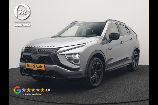 Mitsubishi Eclipse Cross 2.4 Black Edition Plug In Hybrid 188pk PHEV | Trekhaak Afn. | Adaptive Cruise | 360 Camera | Alcantara Sportstoelen Verwarmd | Apple Carplay | Stuur Verwarmd | Navigatie | Keyless | Blis |