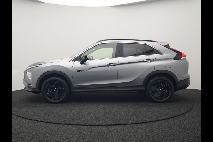 Mitsubishi Eclipse Cross 2.4 Black Edition Plug In Hybrid 188pk PHEV | Trekhaak Afn. | Adaptive Cruise | 360 Camera | Alcantara Sportstoelen Verwarmd | Apple Carplay | Stuur Verwarmd | Navigatie | Keyless | Blis |