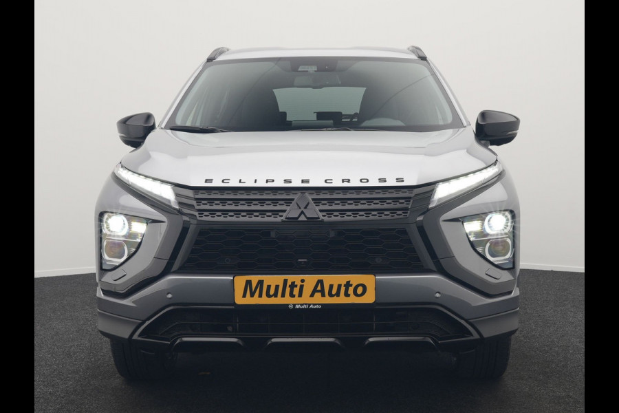 Mitsubishi Eclipse Cross 2.4 Black Edition Plug In Hybrid 188pk PHEV | Trekhaak Afn. | Adaptive Cruise | 360 Camera | Alcantara Sportstoelen Verwarmd | Apple Carplay | Stuur Verwarmd | Navigatie | Keyless | Blis |