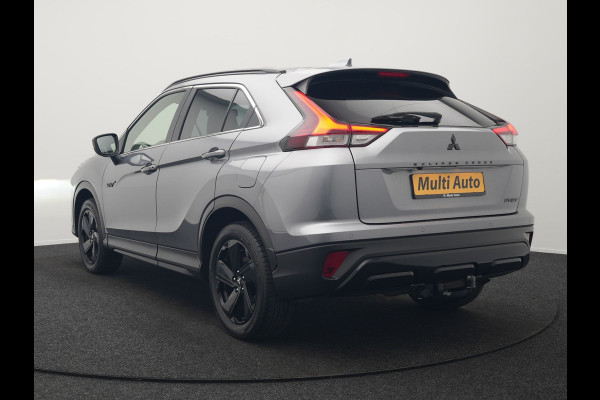 Mitsubishi Eclipse Cross 2.4 Black Edition Plug In Hybrid 188pk PHEV | Trekhaak Afn. | Adaptive Cruise | 360 Camera | Alcantara Sportstoelen Verwarmd | Apple Carplay | Stuur Verwarmd | Navigatie | Keyless | Blis |