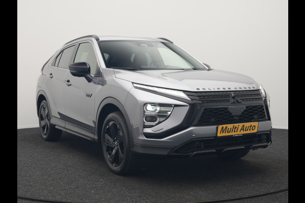 Mitsubishi Eclipse Cross 2.4 Black Edition Plug In Hybrid 188pk PHEV | Trekhaak Afn. | Adaptive Cruise | 360 Camera | Alcantara Sportstoelen Verwarmd | Apple Carplay | Stuur Verwarmd | Navigatie | Keyless | Blis |