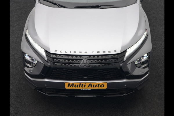 Mitsubishi Eclipse Cross 2.4 Black Edition Plug In Hybrid 188pk PHEV | Trekhaak Afn. | Adaptive Cruise | 360 Camera | Alcantara Sportstoelen Verwarmd | Apple Carplay | Stuur Verwarmd | Navigatie | Keyless | Blis |