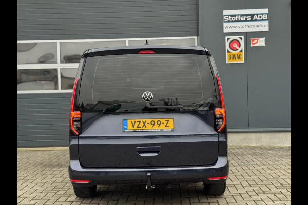 Volkswagen Caddy Cargo Maxi 2.0 TDI Style 122pk DSG | 2x SCHUIF | Navi | Trekhaak | LED | Camera | Leder | CarPlay | Lichtmetaal