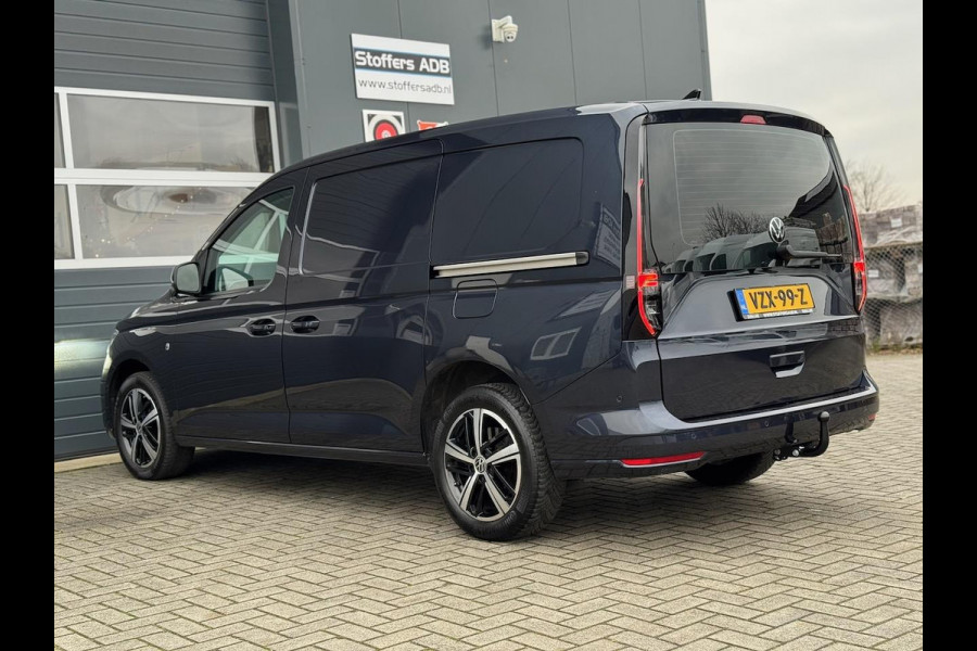 Volkswagen Caddy Cargo Maxi 2.0 TDI Style 122pk DSG | 2x SCHUIF | Navi | Trekhaak | LED | Camera | Leder | CarPlay | Lichtmetaal