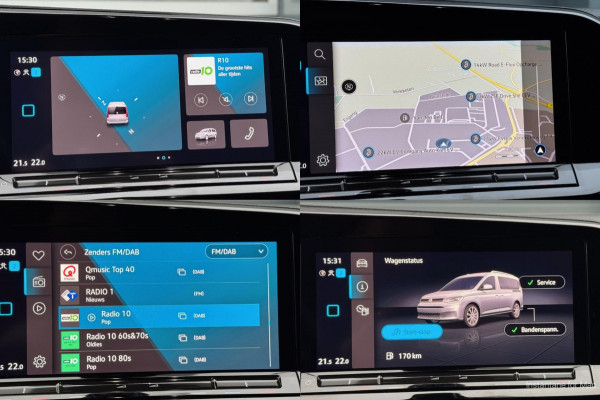 Volkswagen Caddy Cargo Maxi 2.0 TDI Style 122pk DSG | 2x SCHUIF | Navi | Trekhaak | LED | Camera | Leder | CarPlay | Lichtmetaal