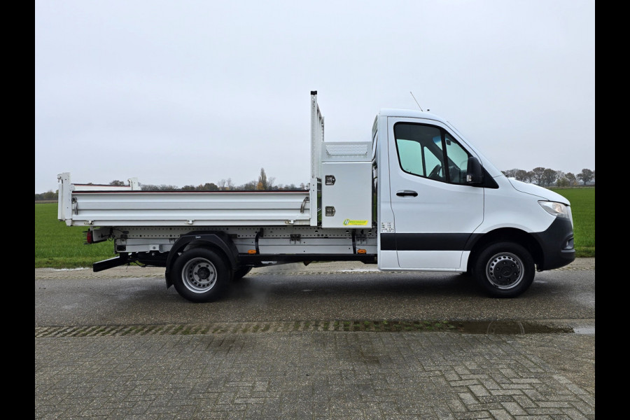 Mercedes-Benz Sprinter 516 CDI L2 - Kieper - 160 Pk - Euro 6 - 3500 kg - Navi - Airco - Cruise Control - AppleCarplay AndroidAuto - Kipper