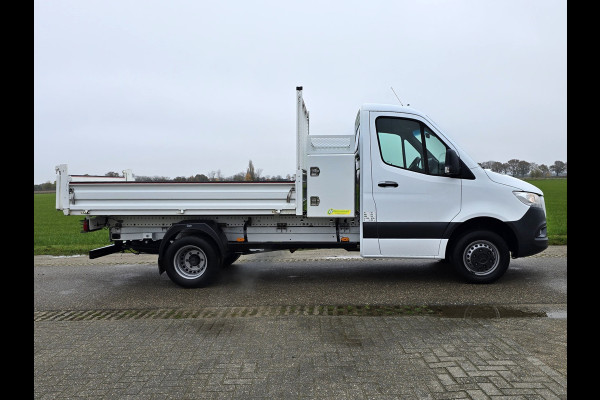 Mercedes-Benz Sprinter 516 CDI L2 - Kieper - 160 Pk - Euro 6 - 3500 kg - Navi - Airco - Cruise Control - AppleCarplay AndroidAuto - Kipper