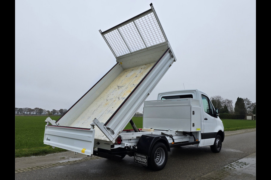 Mercedes-Benz Sprinter 516 CDI L2 - Kieper - 160 Pk - Euro 6 - 3500 kg - Navi - Airco - Cruise Control - AppleCarplay AndroidAuto - Kipper