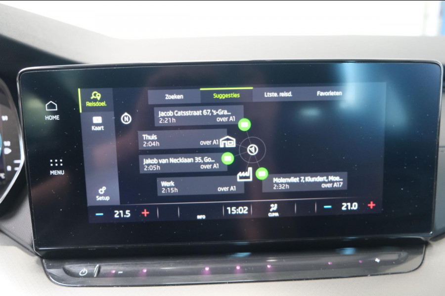 Škoda Octavia Combi 1.0 e-TSI Business Edition - N.A.P. Airco, Cruise, Navi, PDC, Camera, Trekhaak.