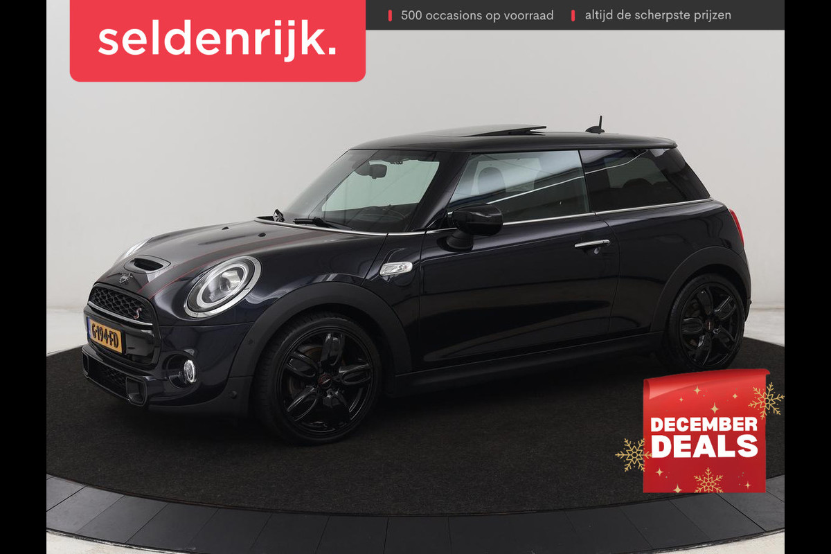 MINI Cooper S 2.0 60 Years | Panoramadak | Stoelverwarming | Leder | Head-Up | Park Assist | Carplay | Navigatie | Keyless | Full LED | Harman/Kardon | Climate control | Cruise control