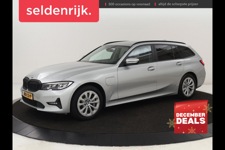 BMW 3 Serie Touring 330e | Keyless | Full LED | Carplay | Navigatie | Leder | Stoelverwarming | Camera | LMV 17 inch | Cruise control | Getint glas