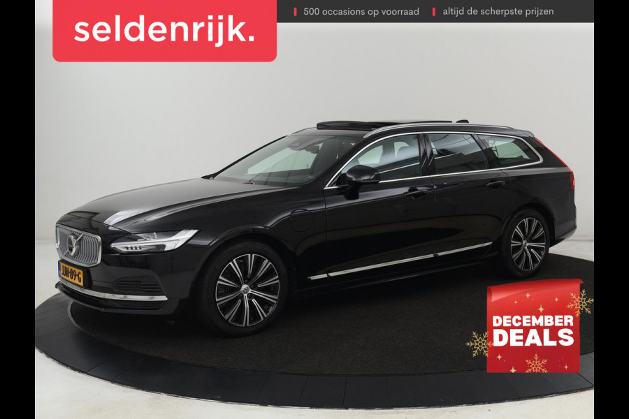 Volvo V90 2.0 T6 AWD Recharge Inscription | Panoramadak | Leder | Stoel & stuurverwarming | Trekhaak | Camera | Navigatie | Adaptive cruise | Full LED | PHEV | Plug In