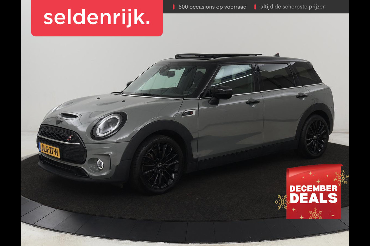 MINI Clubman 2.0 Cooper S | 192pk | Panoramadak | Leder | Trekhaak | Carplay | Navigatie | Parkeerhulp | Full LED | Verwarmde voorruit | Getint glas