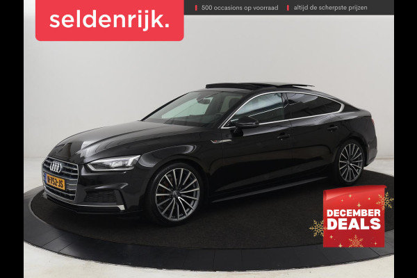 Audi A5 40 TFSI Sport S-line Edition | 80.600km NAP | Panoramadak | Stoelverwarming | Half leder | Sportstoelen | Navigatie | Full LED | Climate control | Sportstuur | Parkeerhulp