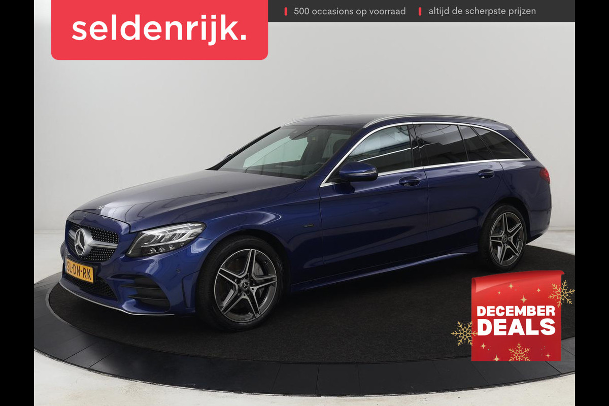 Mercedes-Benz C-Klasse 300de AMG | Trekhaak | Stoelverwarming | Carplay | Leder/Alcantara | Full LED | Navigatie | Camera | Park Assist | Climate control | PHEV | Plug In
